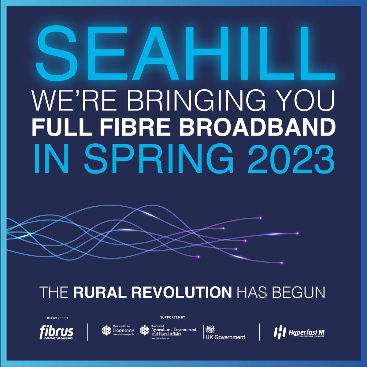 hyperfast_ni's tweet photo. The next rural area of Northern Ireland to benefit from the roll out of Project Stratum full fibre broad through Hyperfast NI is SEAHILL!

To learn more we are hosting a virtual event on Wednesday 1st February at 7pm

Tickets - https://t.co/pVQW8pDJqC

#connectingcommunities https://t.co/zDGAfk2aUt