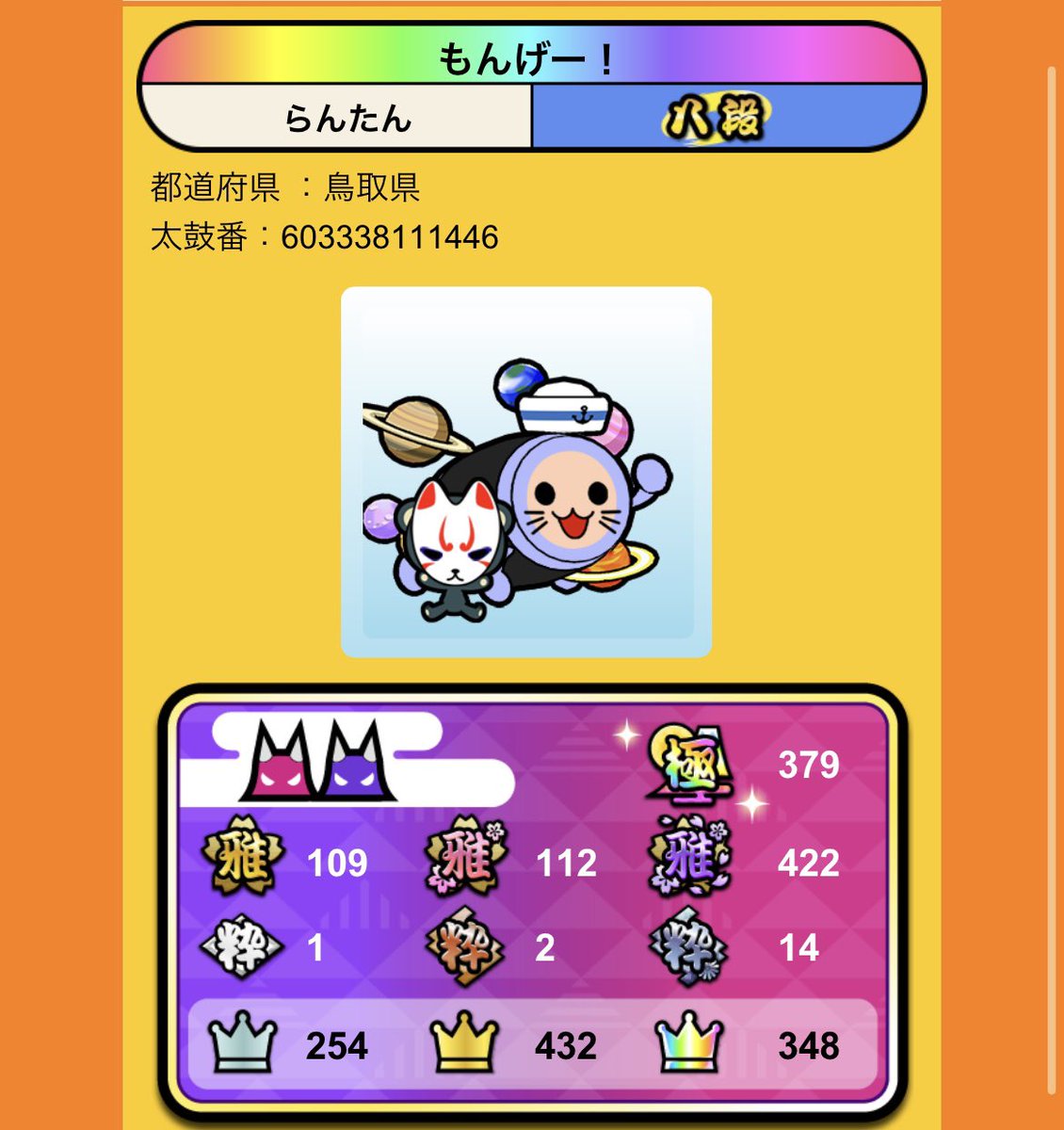 rantan__'s tweet photo. 【固定】
太鼓してます。
星7以下制覇してます。
#ドンだーと繋がりたい 
#太鼓の達人 https://t.co/DKAxAzC4F1