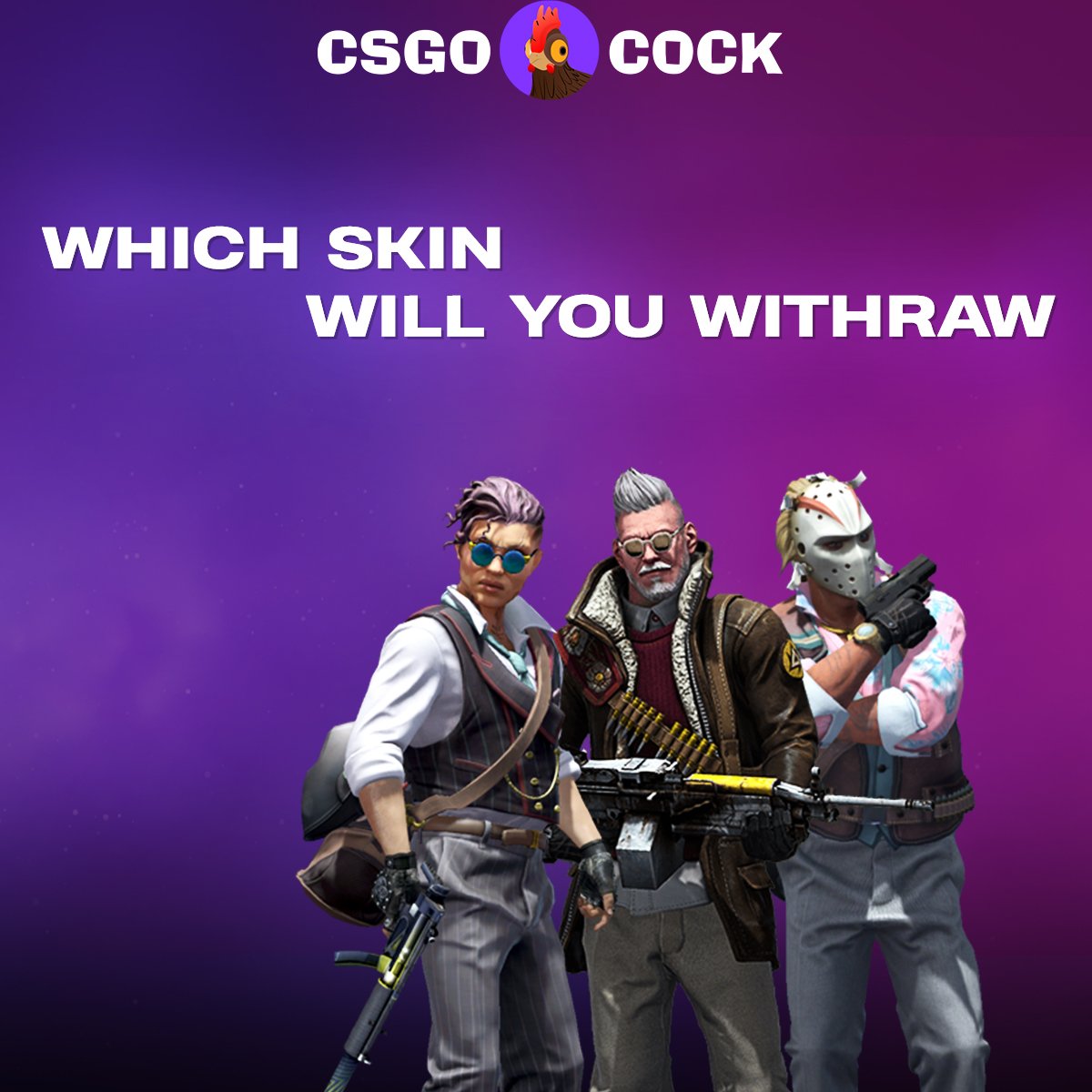🍀Lucky gambler!🍀

🌺Imagine, you bet $5 in "Extreme Mode" on 999x!
🤑You refresh your browser and see a $4995 balance
🔥Write in the comments which skins will you withraw?