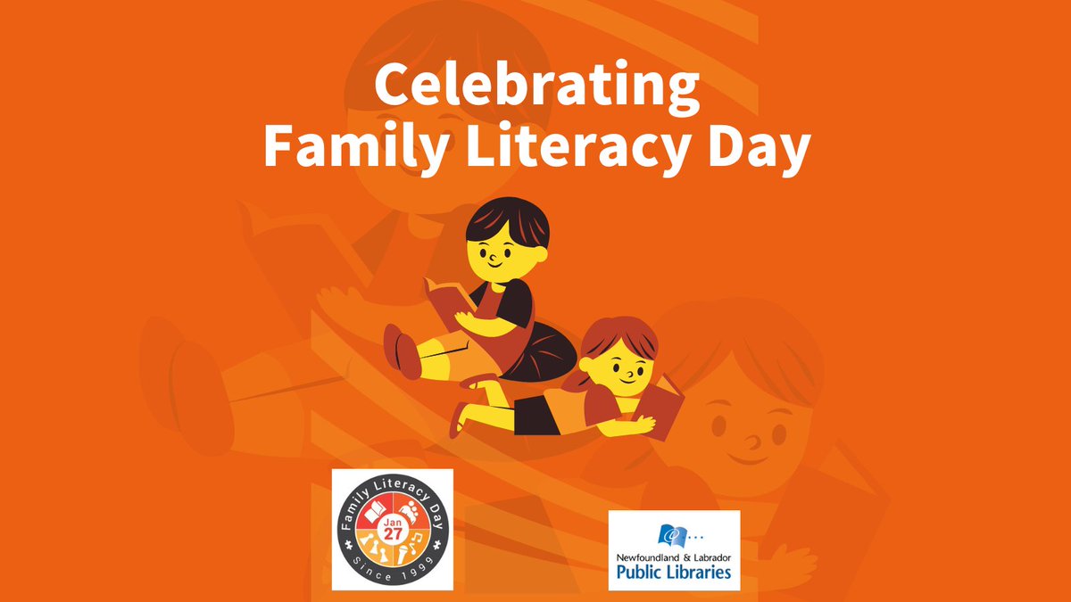 Today is #FamilyLiteracyDay! 

Taking time every day to read is crucial to a child’s development and improves literacy skills. NLPL is proud to support family literacy every day- visit your local branch or nlpl.ca today! 

#FLD2023 @abclifeliteracy