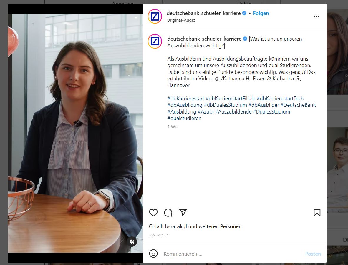 Die <a href="/DeutscheBank/">Deutsche Bank</a> fährt die Strategie, junge Menschen mit Storytelling abzuholen. Wie haltet ihr als <a href="/commerzbank/">Commerzbank</a> dagegen? #PRilliant #onkomm <a href="/SKorndoerffer/">Sven Korndörffer</a>