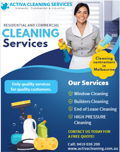 activa_cleaning's tweet photo. We take pride in providing our customers with the highest level of #cleaningservice at the most competitive prices. #ActivaCleaningServices believes in establishing genuine, long-term business relationships through our work. 

https://t.co/vmJ2XBeb5Z https://t.co/ct36FwW8uD