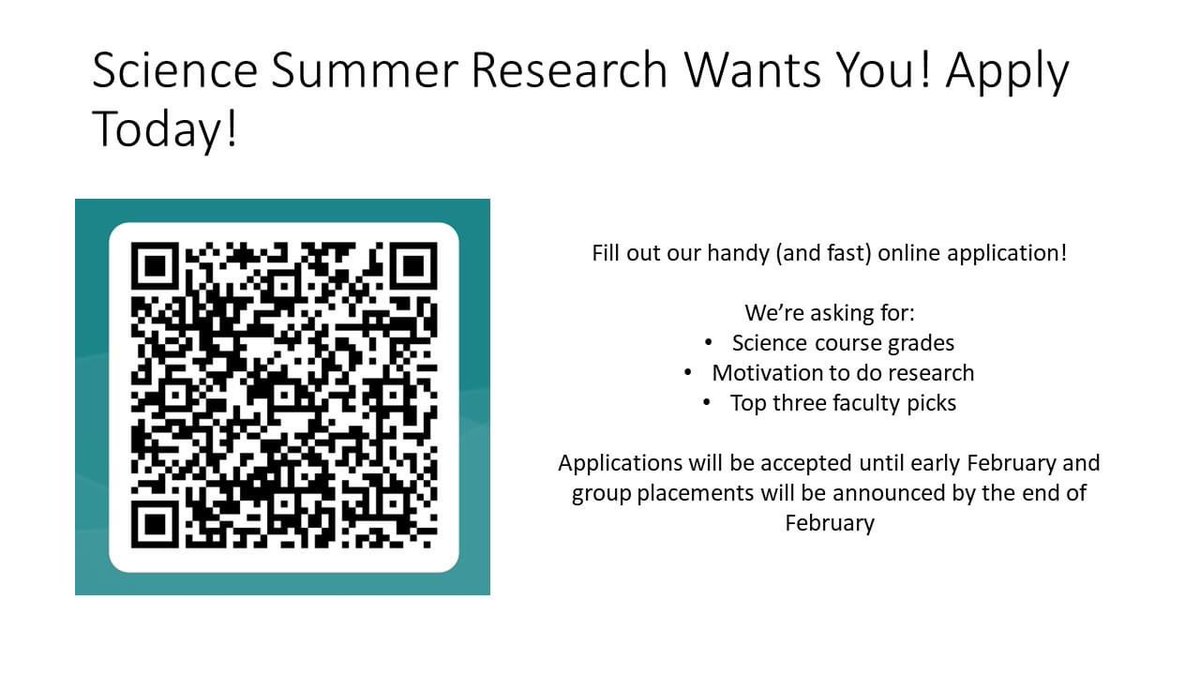 LVCChemistry's tweet image. Now accepting applications for Summer Research! #golvc #summerresearch