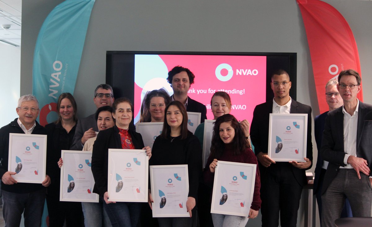 Today, we conclude the #StaffMobilityWeekNVAO. We want to thank the participants and everyone who contributed to the inspiring discussions and workshops during this week.  #qualityassurance #staffmobility