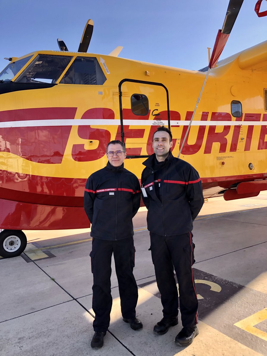 Le Cne Bounissou et le Ltn Mercier <a href="/SDIS50/">Sapeurs-Pompiers 50</a> ont participé à un séminaire dédié aux formateurs/chef de groupe #feux #forêts <a href="/ECASCVALABRE/">ECASC</a> leur permettant d'encadrer des stages #LaManche50 pour se préparer aux risques des feux d’espaces naturels et contribuer #solidarité nationale.