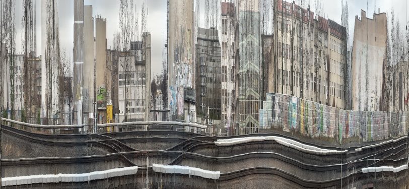 danb_zzo's tweet image. #slitscan #berlin arrival
