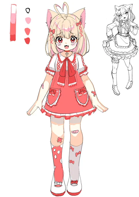 キャラデザ悩み中のやつ 