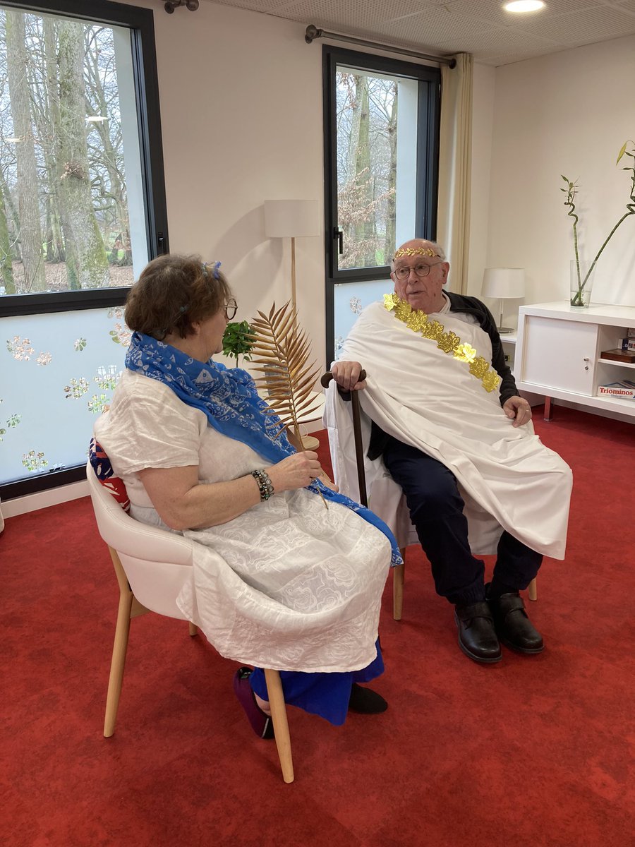 Échange intergénérationnel avec les enfants du centre de loisirs de #cessonsevigne. La Rome Antique était à l’honneur pour le plaisir de nos petits envahisseurs gaulois ! #AsterixEtObelix #Bretagne #bienvieillir #senior #Rennes <a href="/senioriales/">Senioriales</a>