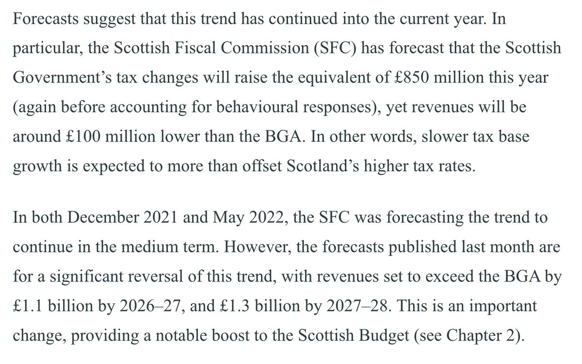 @fiscalphillips @beeboileau @TheIFS Is chapter 2 published yet? I'm not sure from the website what's published and still to be published. I'm interested in the SFC's changed forecast noted below, and any additional detail you have on that. Thanks