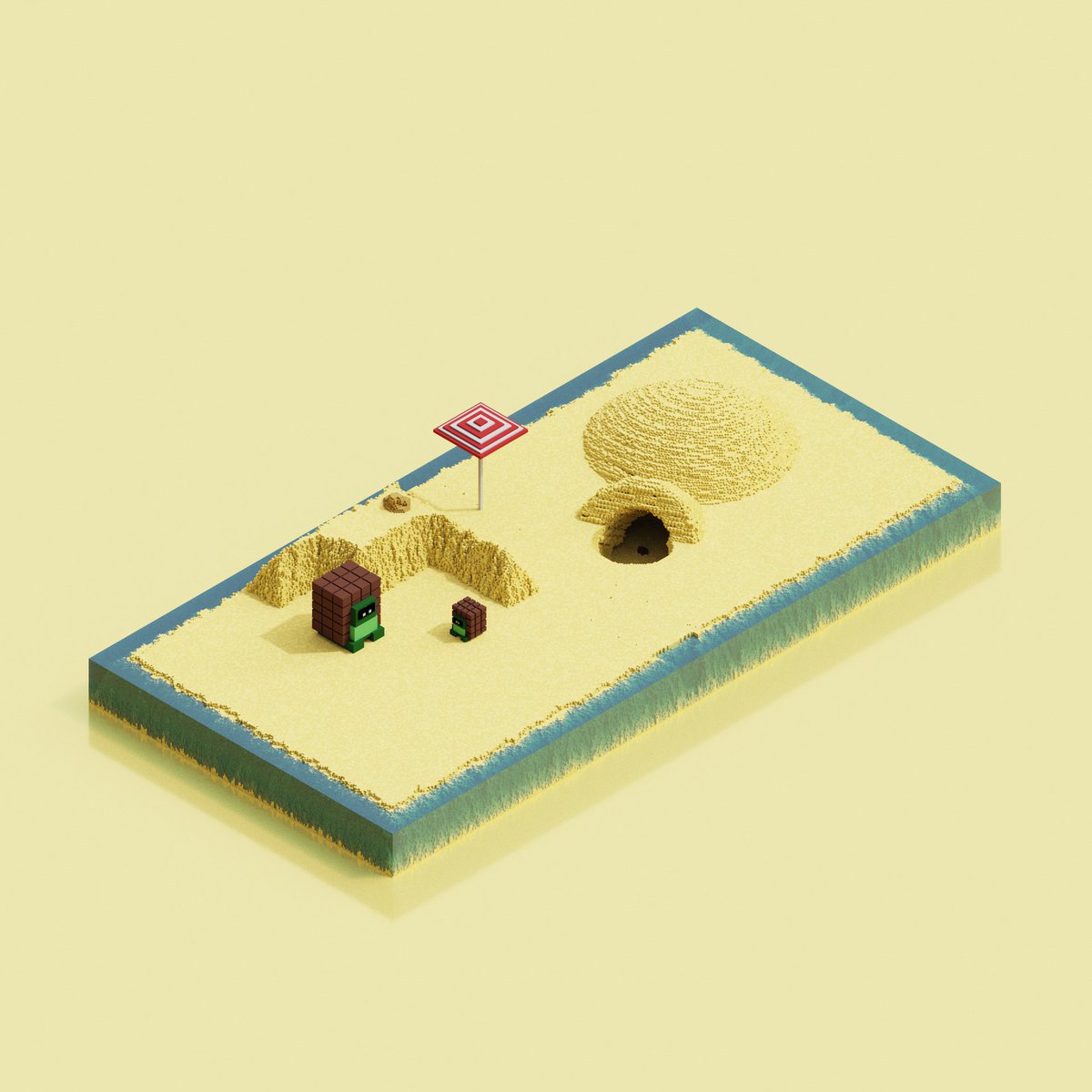 ZoolandBlock's tweet photo. Turtle "Concept art"
#voxel https://t.co/aQqUz4qEN7