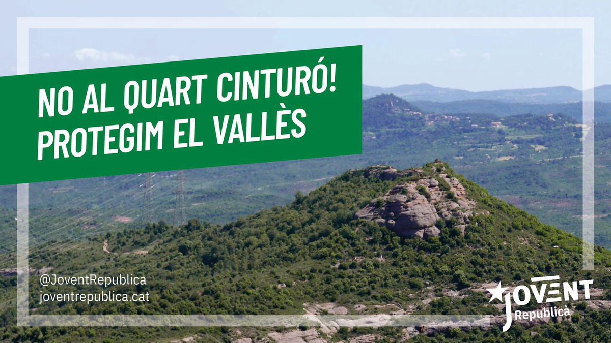 🔴 El Jovent Republicà mantenim la negativa al Quart Cinturó, denunciem el xantatge del capital -representat per Junts i el PSC- i exigim l’aprovació dels pressupostos a Catalunya 

📝 Comunicat: joventrepublica.cat/url/198490733