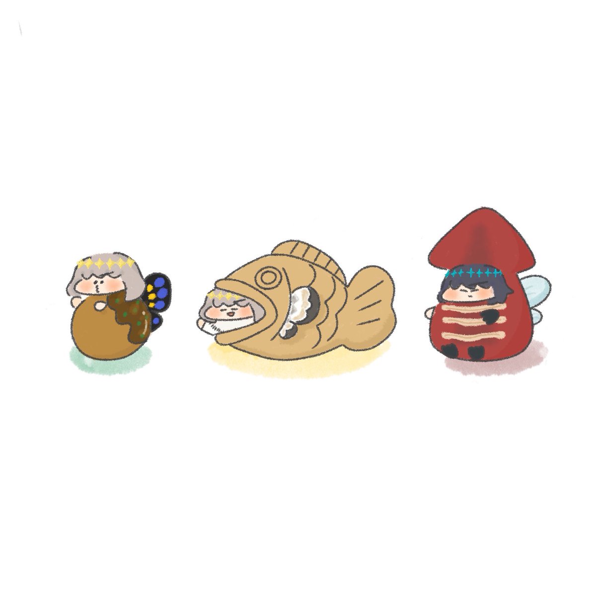 圖 推特上的章魚(?)燒