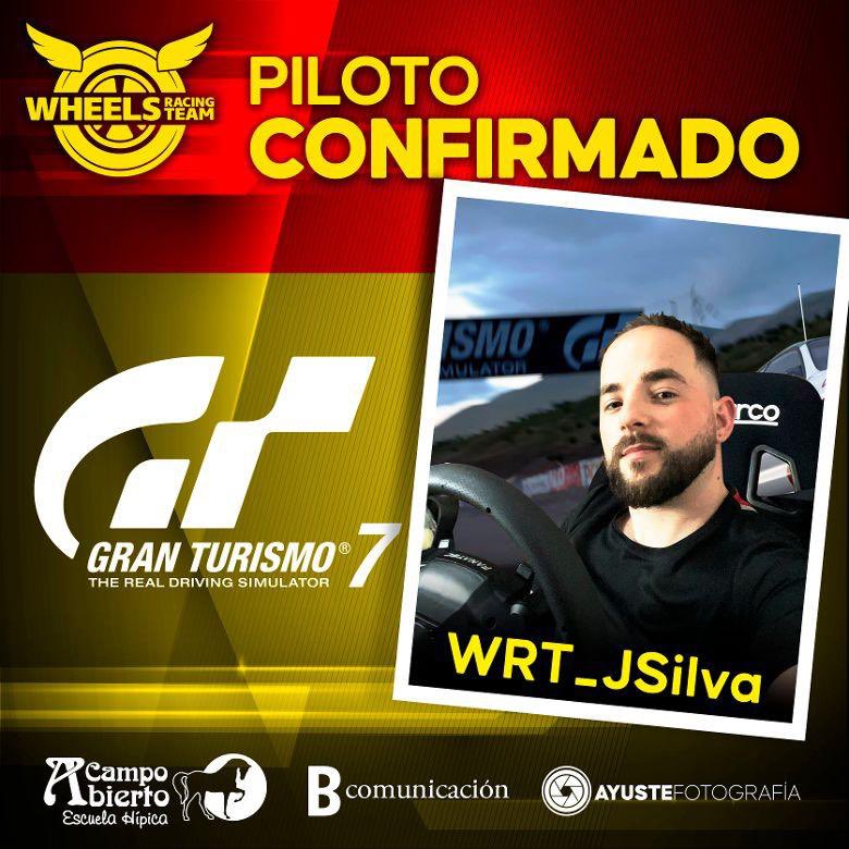 Damos la bienvenida al equipo a Wrt_JSilva piloto portugues que dara mucho de que hablar