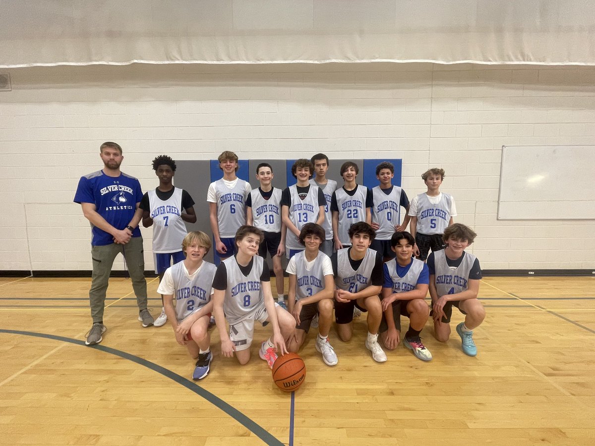 _SCMSAthletics's tweet photo. Our boys fought hard yesterday against Pyle Middle School. The boys move to 2-2 and will play @ Tilden on 2/1 at 3:20pm. Go huskies!!!🤍💙🏀 https://t.co/NJ2rJ2cXGw