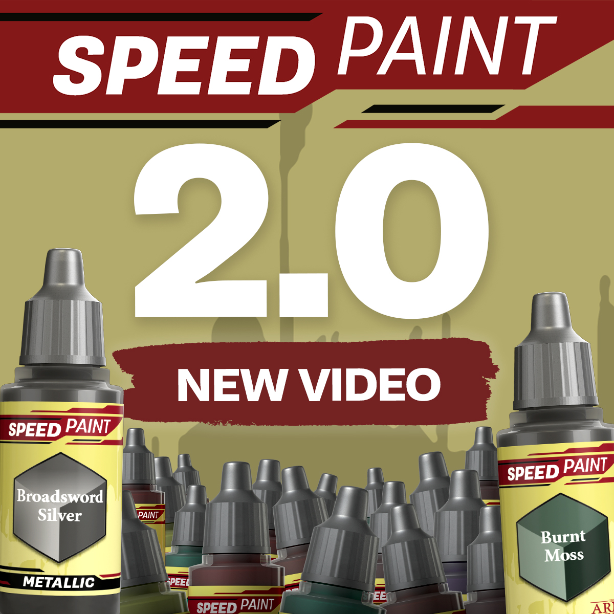 The Army Painter on X: What is Speedpaint 2.0❓ As we prepare the launch of  the next generation of what has become a fan-favorite paint range, join us  as we discuss what #
