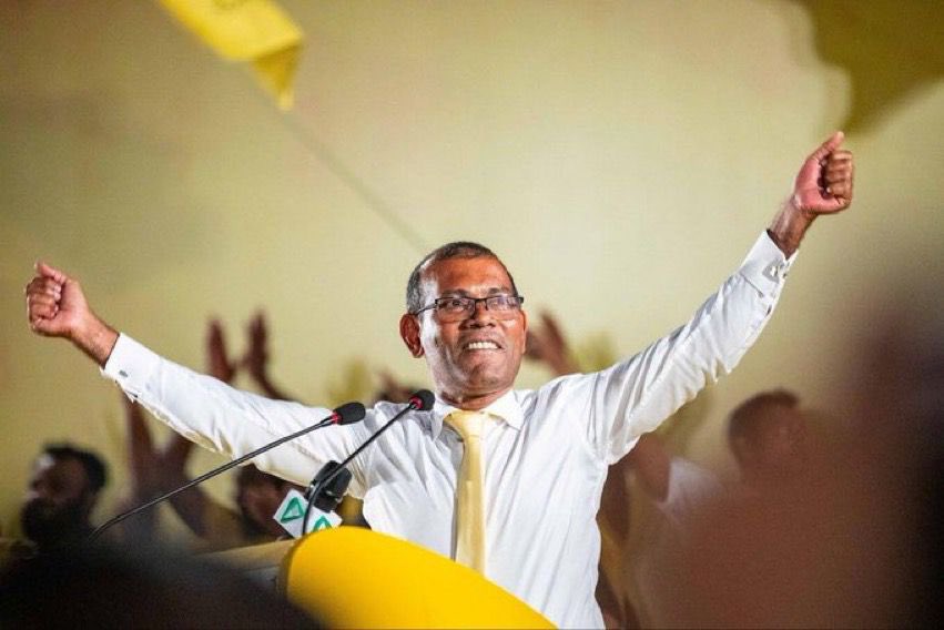 Good luck my dearest Annibe!

Always amazed by how you never lose focus despite all that is thrown at you.         Always with you xxx Kokko  <a href="/MohamedNasheed/">Mohamed Nasheed</a>