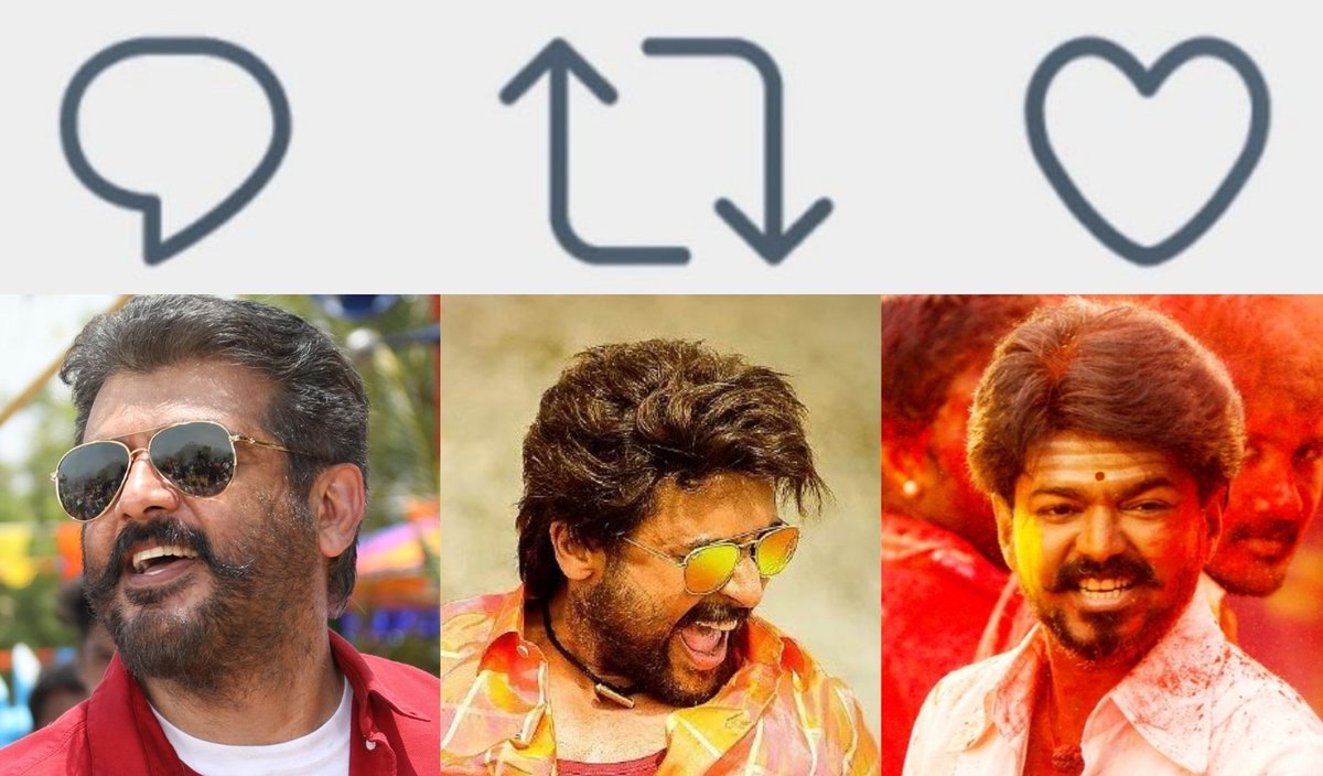 IndianBoxfice's tweet photo. Who is the King Of Box Office Among The 3 ? 

    | #AjithKumar | #Suriya | #ThalapathyVijay | https://t.co/bUYp9poo8M