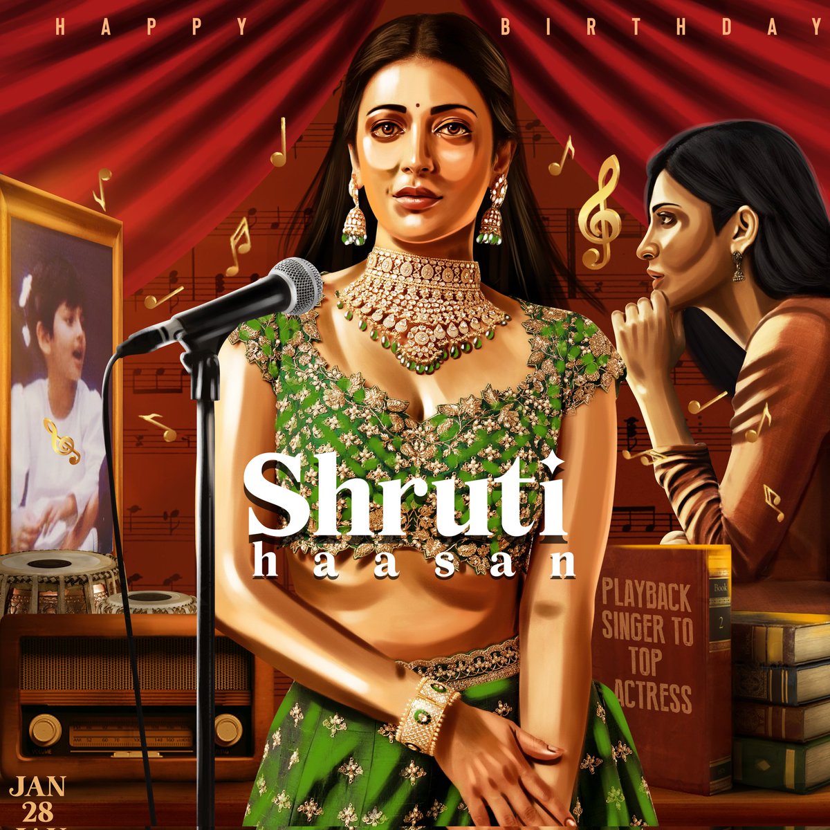 ShrutiHaasan Fans (SH Family) tweet media