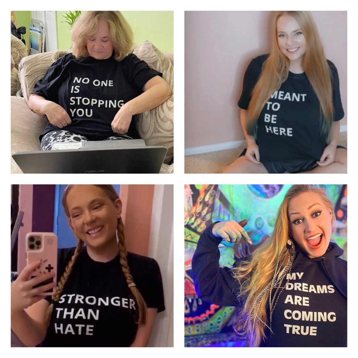 Started this to speak out against online hate/harassment/cyber bullying and it’s become so much more 💜

You are stronger than hate.
You are meant to be here.
No one is stopping you.
It’s time for your dreams to come true.

<a href="/EquanimityBrand/">KAST Besties Bookclub & Boutique</a>