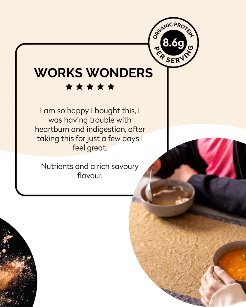 PlanetPaleo's tweet photo. We think our Organic Bone Broth is pretty great, but don’t just take our word for it! 

We love reading the kind words you’ve left us when shopping our Bone Broth with @hollandandbarrett 🍵

Explore the range at https://t.co/N8sncUupiW https://t.co/vHayGQa3N8