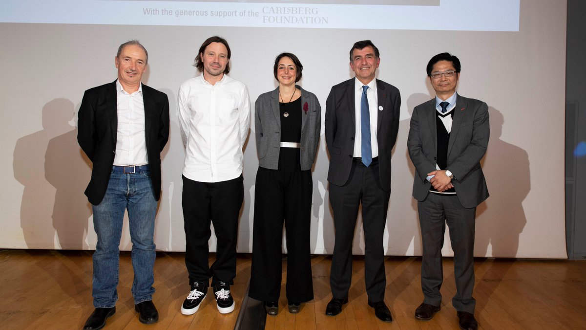institutpasteur's tweet photo. 🌿 Louis Pasteur Bicentenary Prize 
Wrapping up the celebration of the bicentenary of Louis Pasteur’s birth, the Institut Pasteur rewarded 5 talented researchers with the support of the @CarlsbergFoundet (1/7) ⬇️ #Pasteur2022 https://t.co/ZE4rJqisty