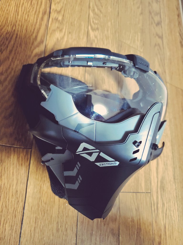 masaonion_com's tweet image. マルイプロゴーグルに、#LAYLAY #アーマーフェイスガード を付けてみました➰。良い感じ(*´∀`)♪。
明日はこれで参戦します。