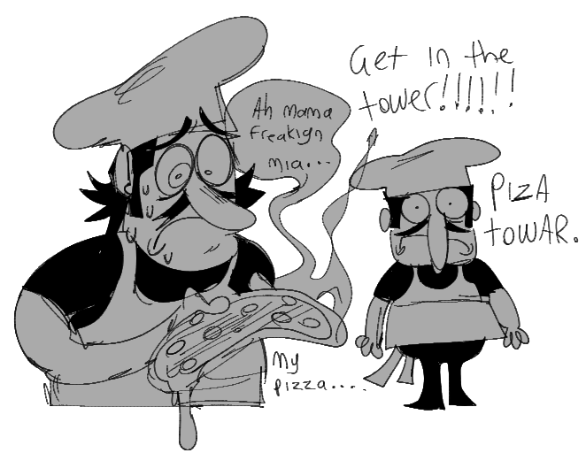 Have to wait till im paid again in 2 days but I cannot wait to play PIZZA TOWER, are you PIZZA'D???
Get freaking peppino-ed idiot! 