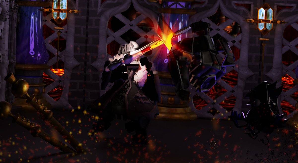 rokonomoko's tweet photo. 戦闘

#indiedev #gamedev
#blender #3DCG  
#灯りの王子と陰りの塔 https://t.co/CWpBSrSZBB