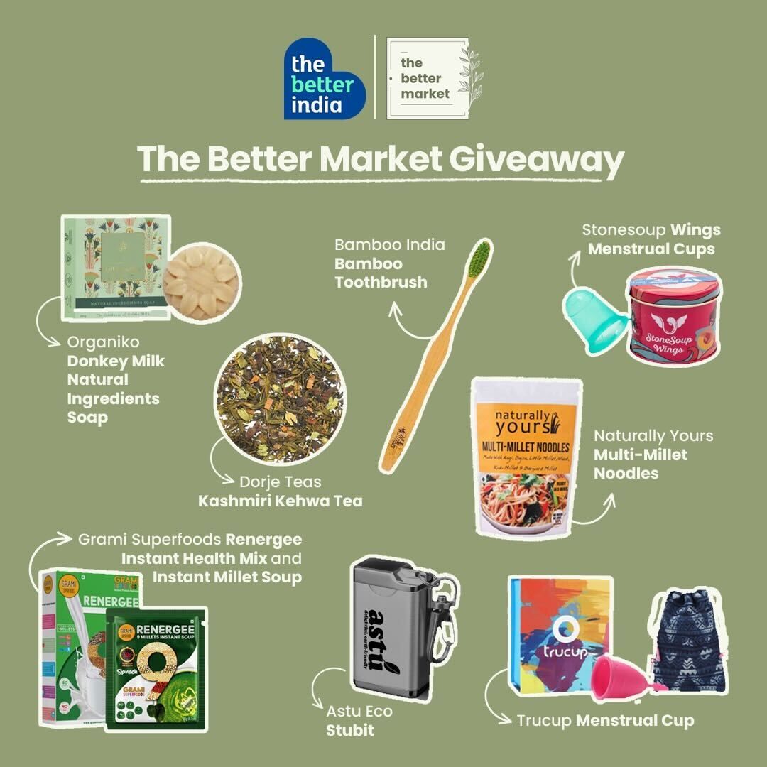 datta_prasad's tweet photo. At @thebetterindia, we have always put impact - for people and the planet ahead of everything else. Happy to announce the launch of our watch &amp; buy platform for conscious buyers - The Better Market - Buy Better, Live Better
Join us for the mega launch on 28th January, 2PM - 5 PM https://t.co/IslWThhhdU