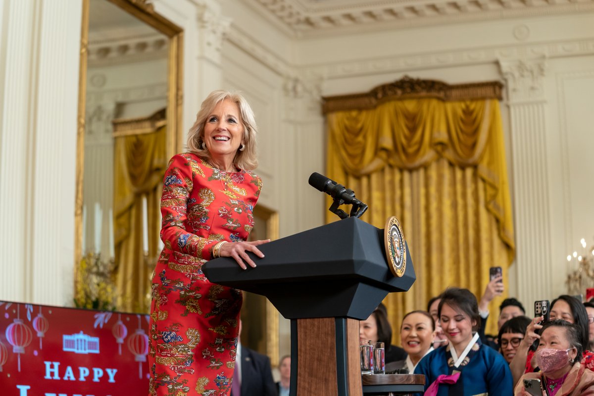 In celebration of Lunar New Year, President Biden and the First Lady hosted a reception at the White House.