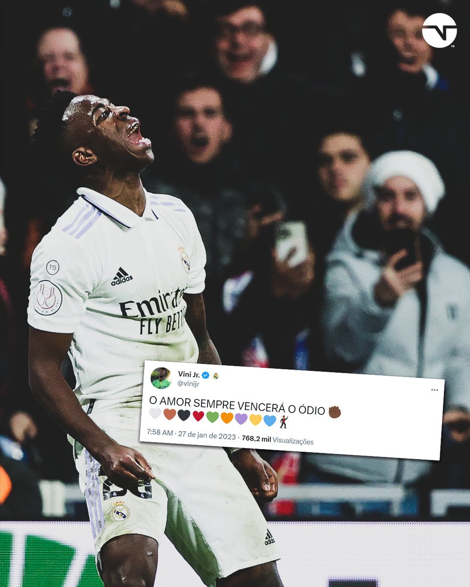 TNTSportsBR's tweet image. Continue bailando, @vinijr! 🇧🇷✊🏿