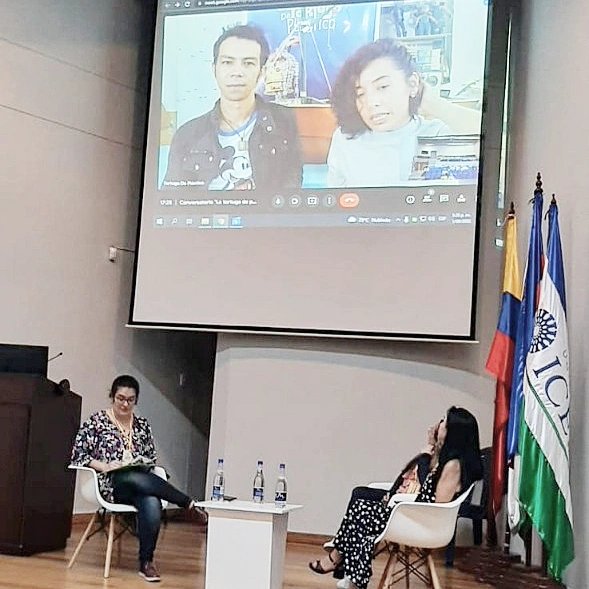 funcoriacea's tweet photo. #TBT2022 Aprovechando el Día de la Educación Ambiental, recordamos momentos especiales durante el conversatorio sobre el cortometraje "La tortuga de plástico" de @animhado en el #3CCH en Cali por la @ACHerpetos.
El cine es una herramienta poderosa para la #educaciónambiental https://t.co/tthfcSRpTi