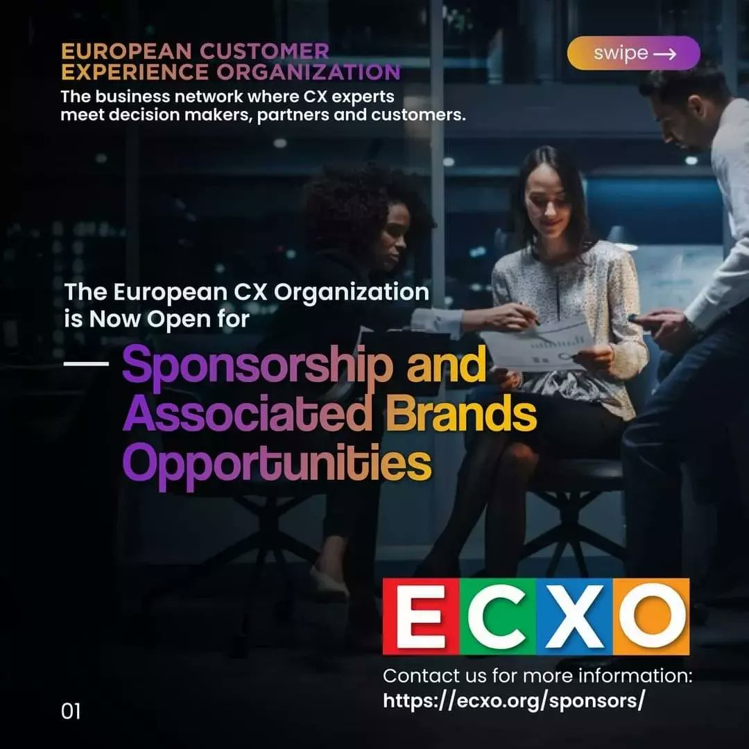 EuropeanCXOrg's tweet photo. Want to Transform your #customerexperience? Sponsor or become an associated brand to the #ecxo cx #custexp 

Follow us on Linkedin: https://t.co/rru58IC5tA

-

#CX #customerexperience #kundenerlebnis , #cxstrategy, ,#customercentricity ,  #Experienciadelcliente , https://t.co/PtMVblETfA