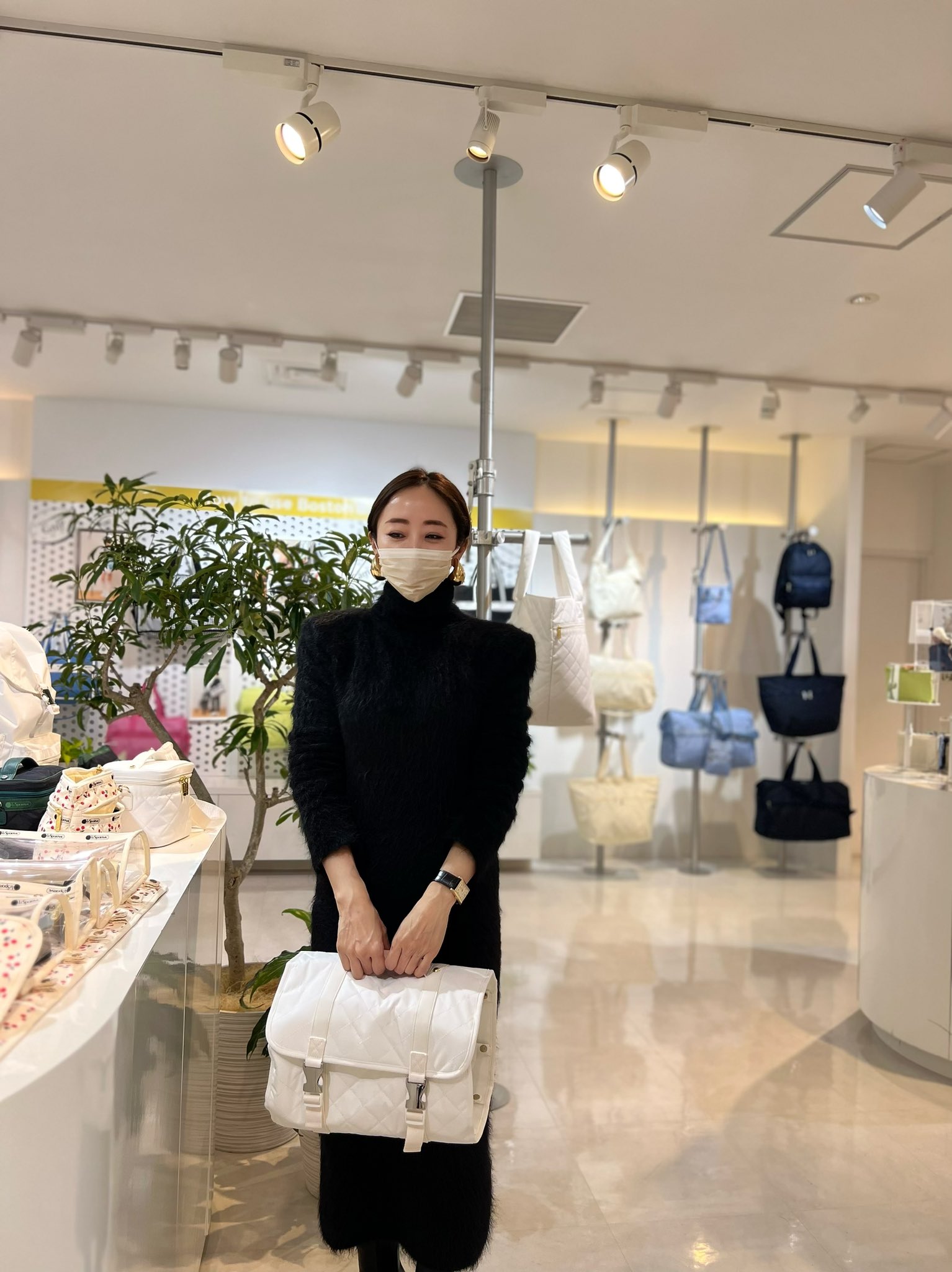 レスポートサック 神崎恵 プロデュース チェリー バニティポーチ