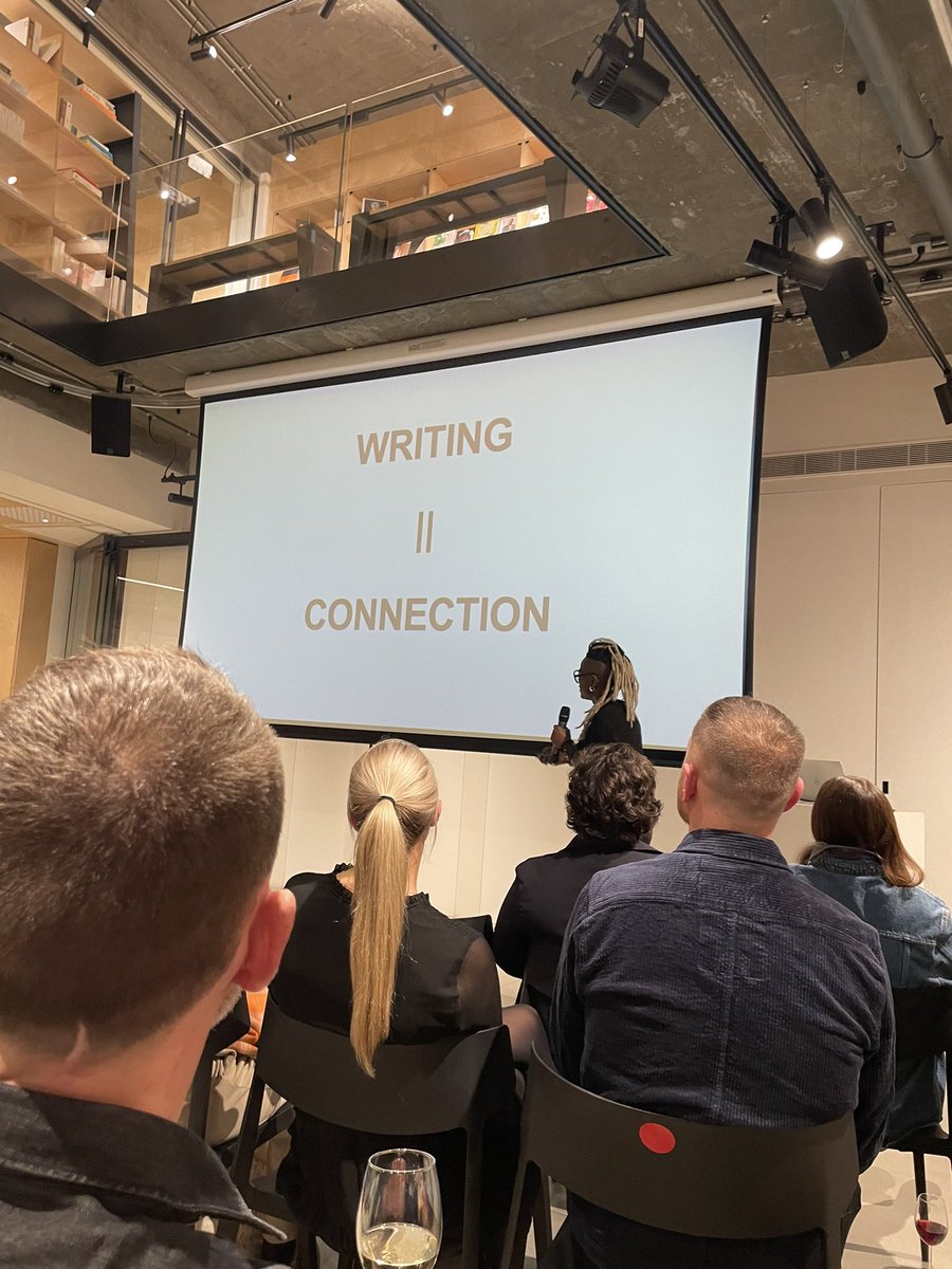 "Writing is made of living, not existing. it's made of life fodder" - <a href="/BrazenCheek/">BrazenCheek</a> 

<a href="/dandad/">D&AD</a> #WhatWritingIsMadeOf