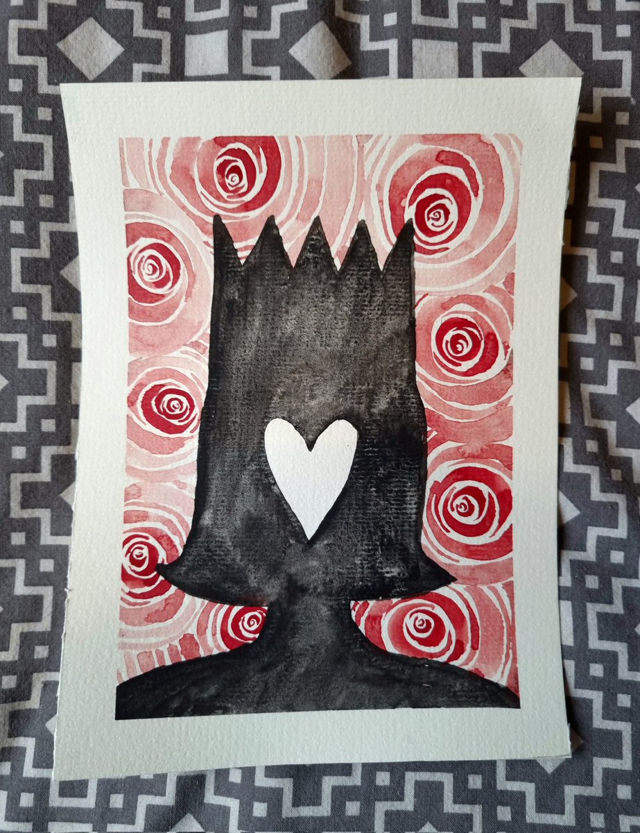 A couple of pictures created with this month's <a href="/sketchandstory/">Sketch and Story</a> box! We had some really lovely supplies to work with and the prompt is 'queen of hearts'.

#illustration #painting #watercolour #subscriptionbox #sketchandstory #queenofhearts #galaxy #women #roses #handmadepaint