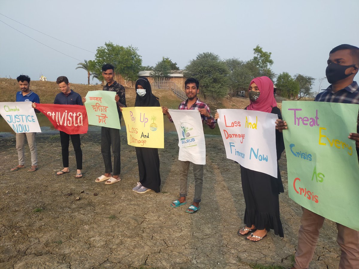 Week 25 Strike for #ClimateJustice #ActivistaBD #ClimateCrisis #ClimateActionNow #PeopleNotProfit #FridaysForFuture #Bagladesh #COP27 @GretaThunberg @SaleemulHuq2 @N_A_Miraz @Fridays4future @activistabgd @AlokSharma_RDG @kabirfarah @FFFBot1 @AABangladesh