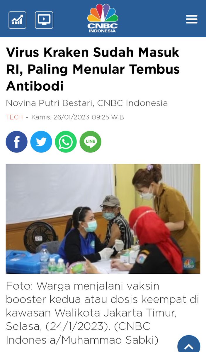 Kalau ada varian baru, trs nanti akan ada lonjakan kasus, tandanya sudah dekat RAMADHAN

Wake up❗

cnbcindonesia.com/tech/202301260…
😁