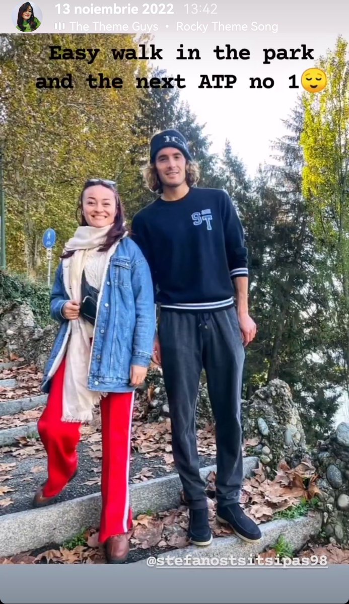 CatalinaCucu's tweet photo. @steftsitsipas @AustralianOpen You have to make this story real on Sunday. 😌🙏 https://t.co/rgrch6nkrg