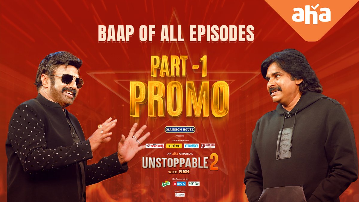 ahavideoIN's tweet photo. Charithra maarabothundhi. Recordlu baddhalavvabothunnai. Agniki aayuvu thodainattu, POWER storm ki LEGENDARY fire add avvabothundhi. FANS... the BAAP of all episodes part 1 ki siddhamga undandi! 🔥

▶️ https://t.co/4sBRzCq6EH https://t.co/qyiosdoyHN