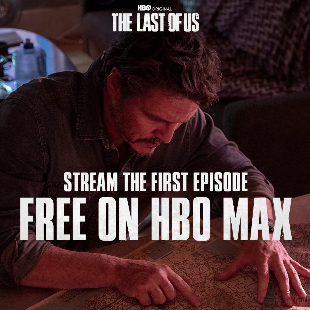 All roads lead to The Last of Us.

Watch the first episode of #TheLastofUs for free before a new episode streams Sunday night on <a href="/hbomax/">HBO Max</a>: hbom.ax/TW-TLOU-Free