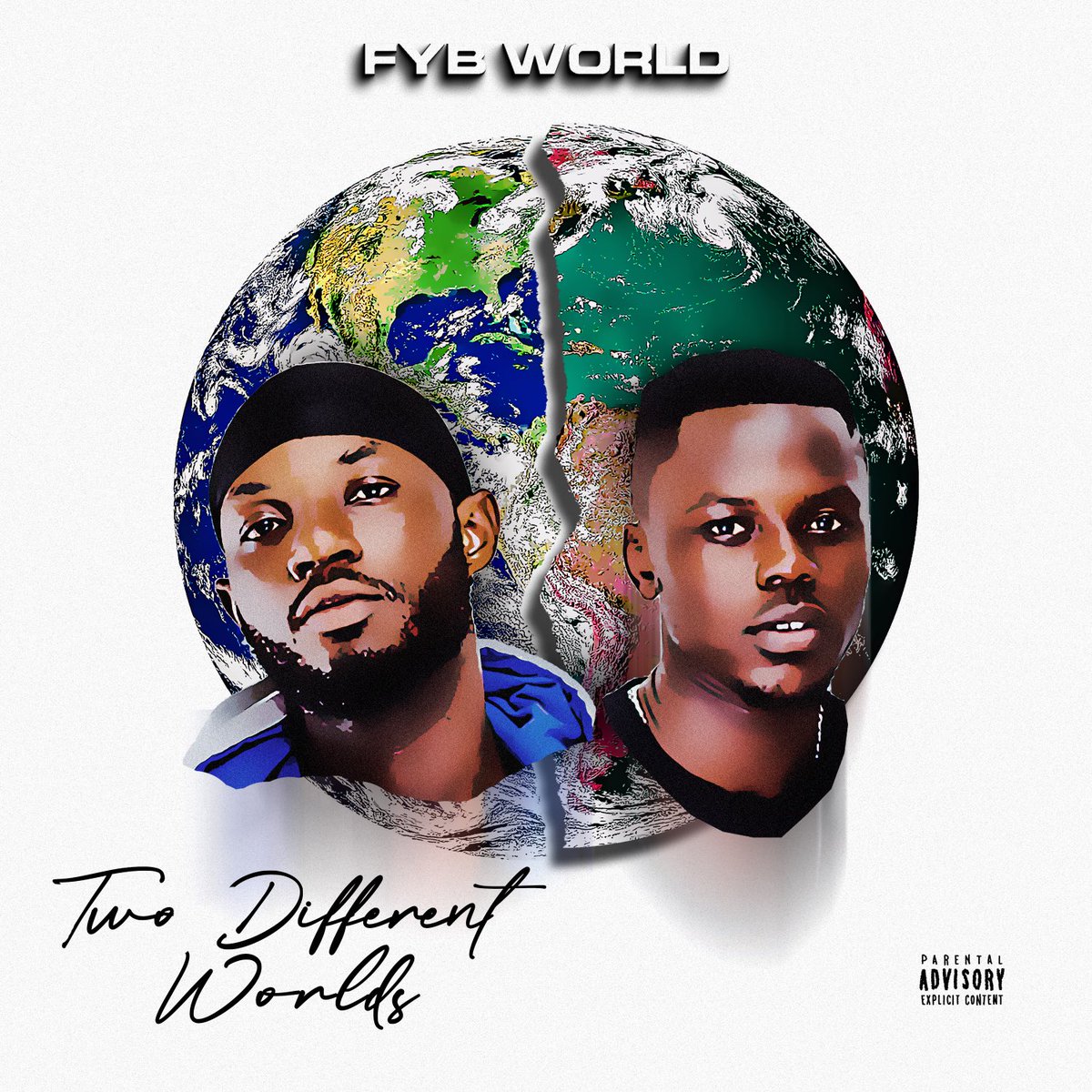 FusionBurner's tweet photo. This is the official cover art of Our debut Ep. Release date will be announced soon.
#twodifferentworlds
#2DW 
⁦@kwesi_zitojnr⁩ https://t.co/PVECmIHA2B