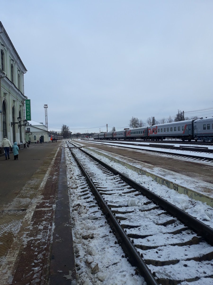 Rusya'yı adımlamaya devam🚆#Pskov