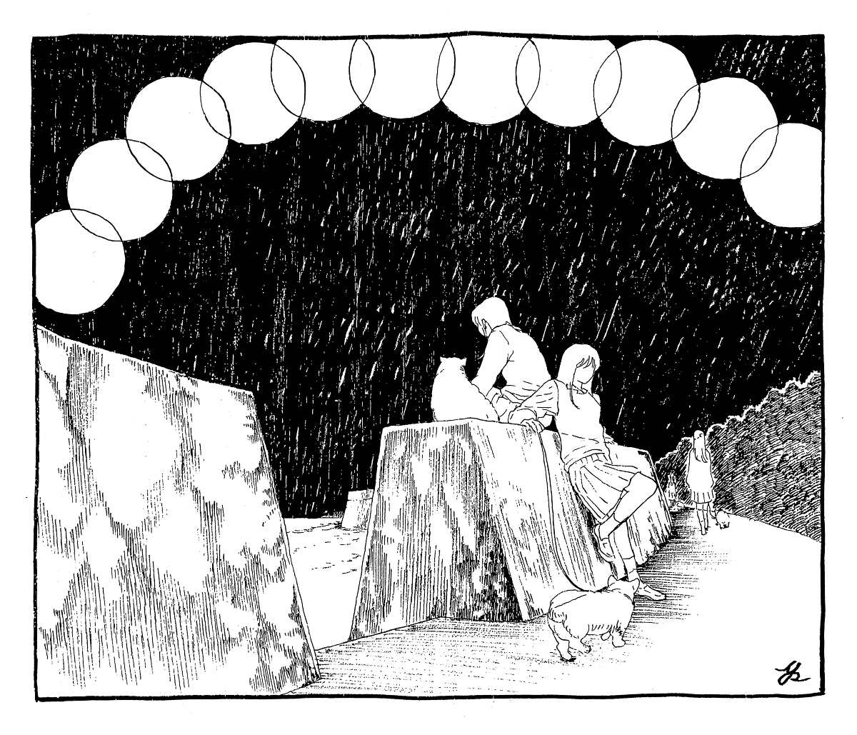 yoshi_ysmn's tweet photo. よじげん #イラスト #ウッドカンバス #ペン画 #漫画 #アナログ絵 #創作 #宇宙 #四次元 https://t.co/qAwy4XvGk8 https://t.co/rWYPNCvFbJ