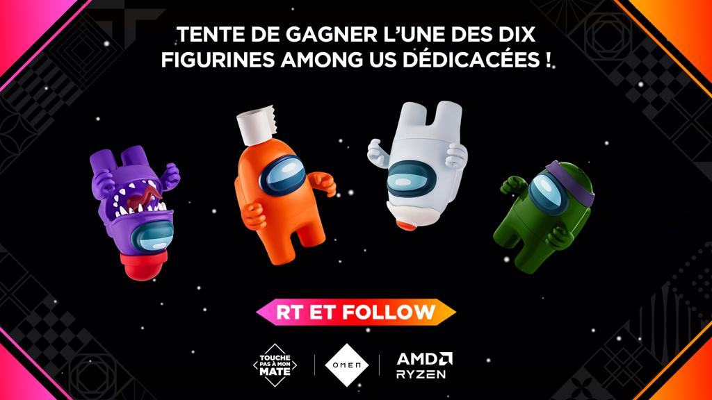 OMENbyHP_fr's tweet image. Une figurine Among Us dédicacée par l&apos;un des invités du #TPAMM de ce soir, ça te dit ? 

Pour tenter de la remporter :
🔄 Retweet ce post
👍 Follow la page @OMENbyHP_fr 

🔟 gagnants tirés au sort !