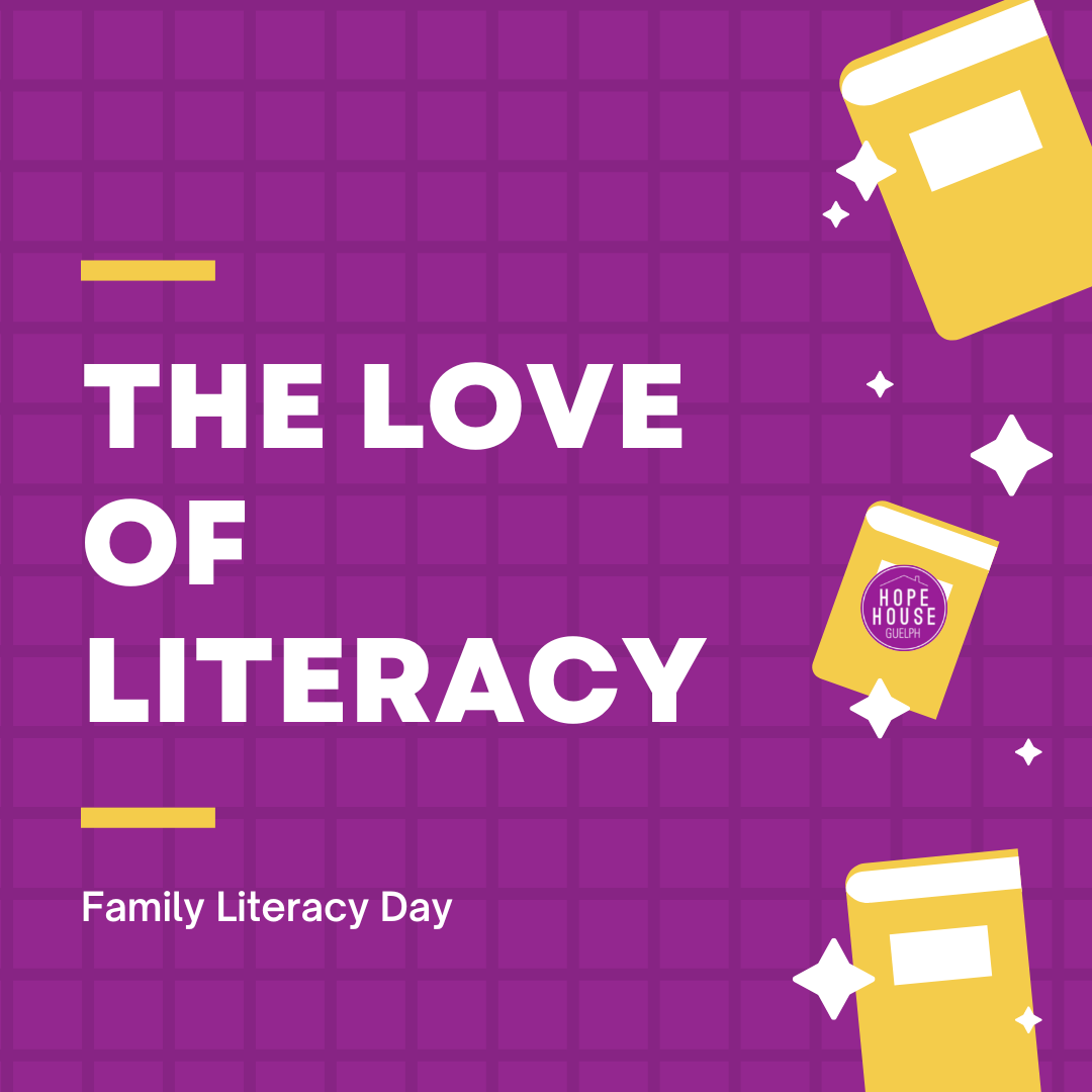 HopeHouseGuelph's tweet photo. Today is Family Literacy Day. Did you know that Action Read is in our building?
They offer adults help with reading, writing, math, & GED preparation. They offer free family literacy programs to parents and caregivers too!
#HopeHouse #ActionRead #BetterTogether #Literacy https://t.co/cedj4I2HIm