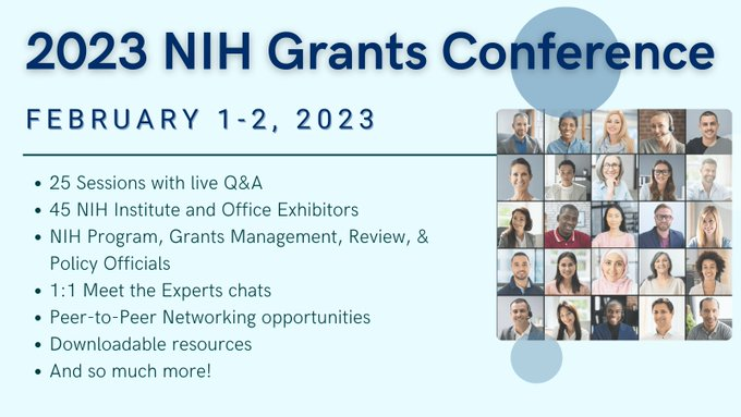 Registered for the #NIH Grants Conference? You can now schedule 20-minute conversations directly with Fogarty experts. Visit our booth and select "1:1 Expert Appointment" on the menu bar: nihgrantsconference.vfairs.com/en/hall#Booth-…

#NIHgrantsconf #GlobalHealth