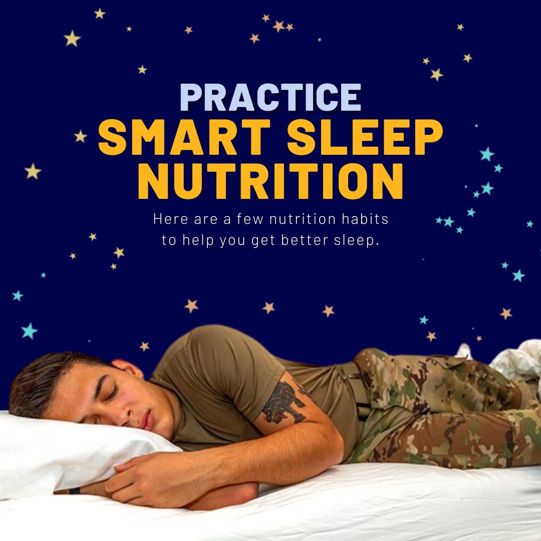 HPRConline's tweet photo. Eating habits can influence sleep quality. You may be able to improve your sleep by implementing certain practices such as limiting excessive alcohol and energy drink consumption. #GetFightingFit
#SleepBetter #SleepNutrition #TotalForceFitness https://t.co/rqnvvaPWVF