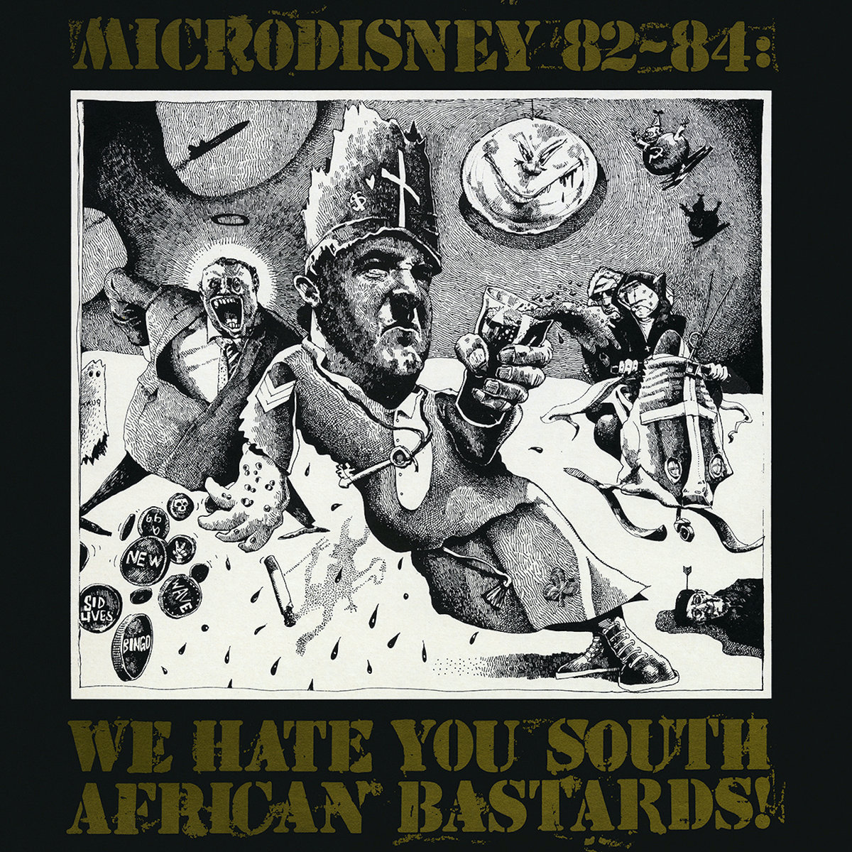 Microdisney - We Hate You South African Bastards is re-released today on limited edition clear vinyl LP by @DimpleDiscs . Available from all good record stores. #Microdisney