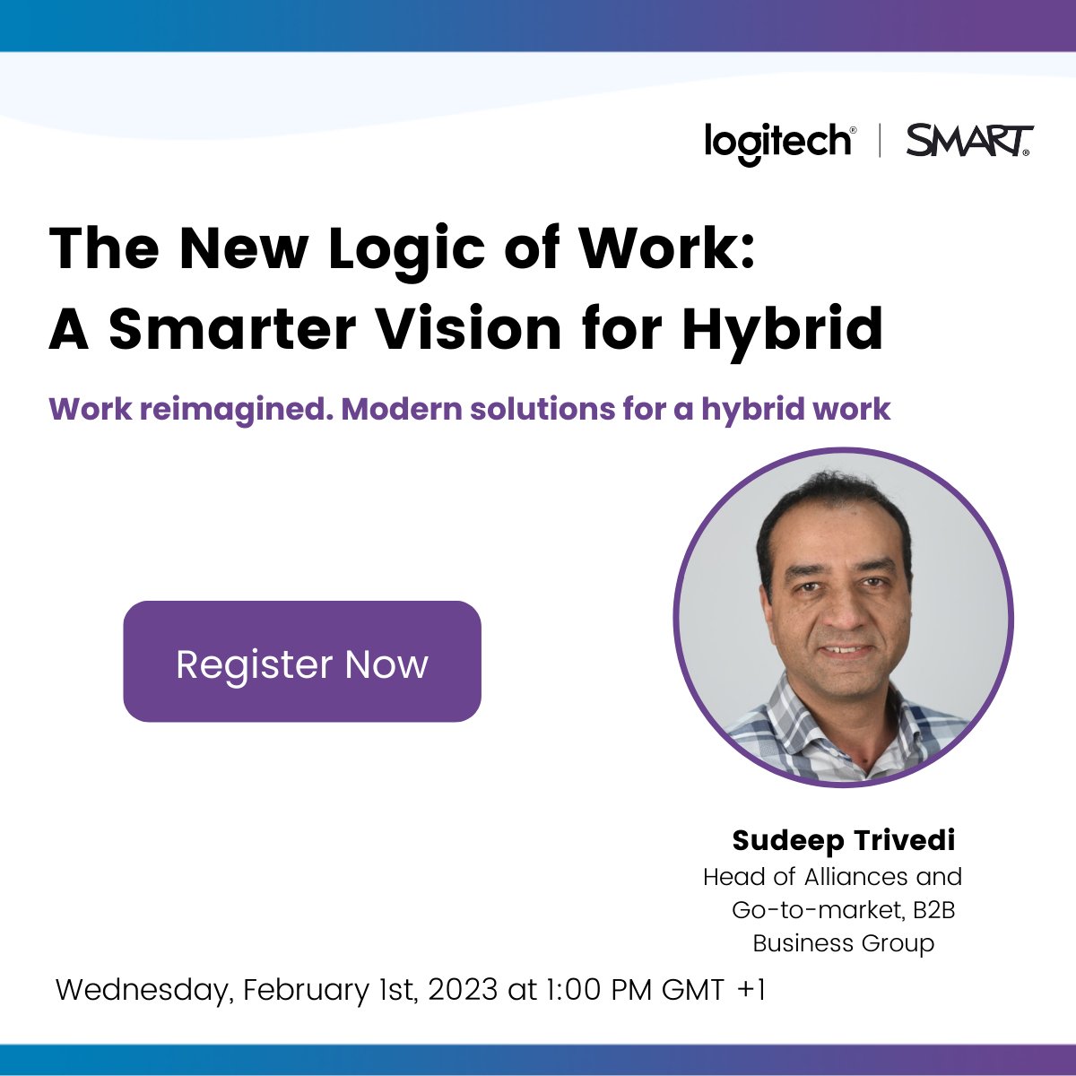 SMARTCollab's tweet image. We can&apos;t wait to share all the details about our new partnership with @Logitech during @ISE_Show! Save your seat now for a special session with @sudeeptrivedi @LogitechBiz to dive into all the details: bit.ly/3QRLb1C
#ISE2023 #LetsTalkBusiness #SMARTforBusiness
